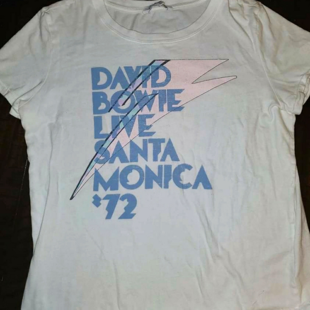 1972 Vintage David Bowie Concert Tee